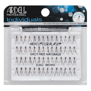 Individuals Knot-Free Natural Lashes Long Brown