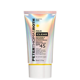 Max Clear Invisible Priming Sunscreen Broad Spectrum SPF 45